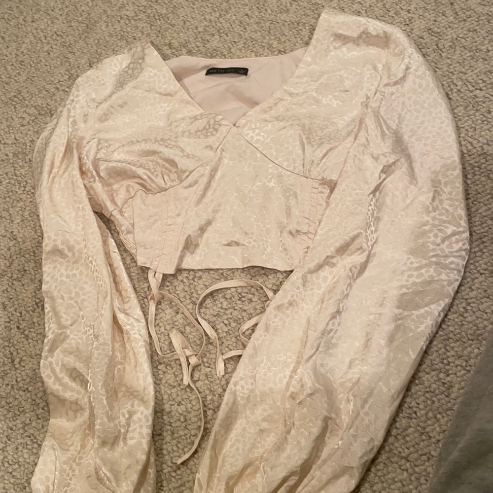 Satin dress shirt for going out